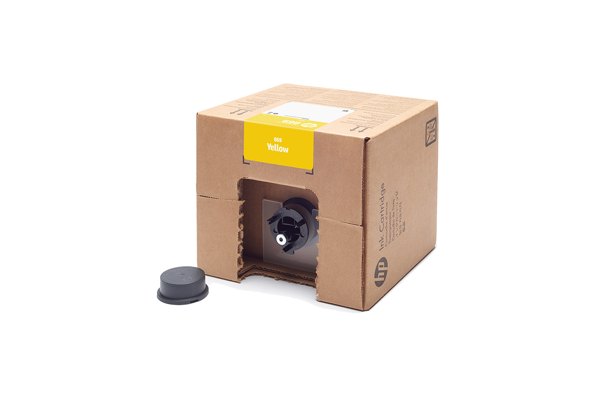HP 869_M PWXL Tintenpatrone Gelb, 3000ml