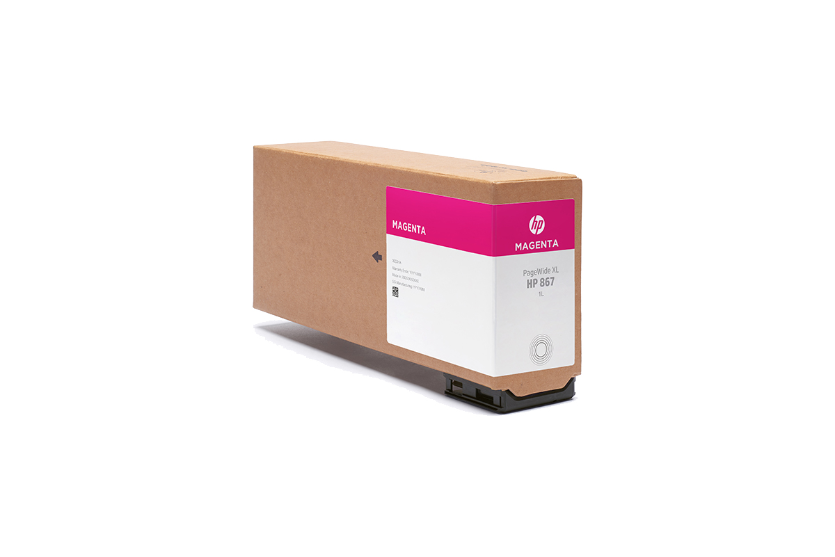 HP 867 PWXL Tintenpatrone Magenta, 1000 ml