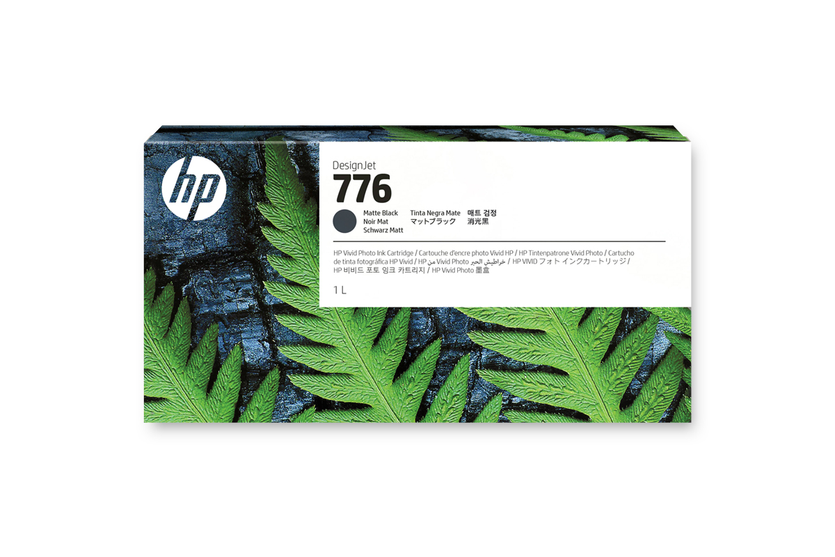 HP 776 DNJ Tintenpatrone Matt Schwarz, 1000 ml