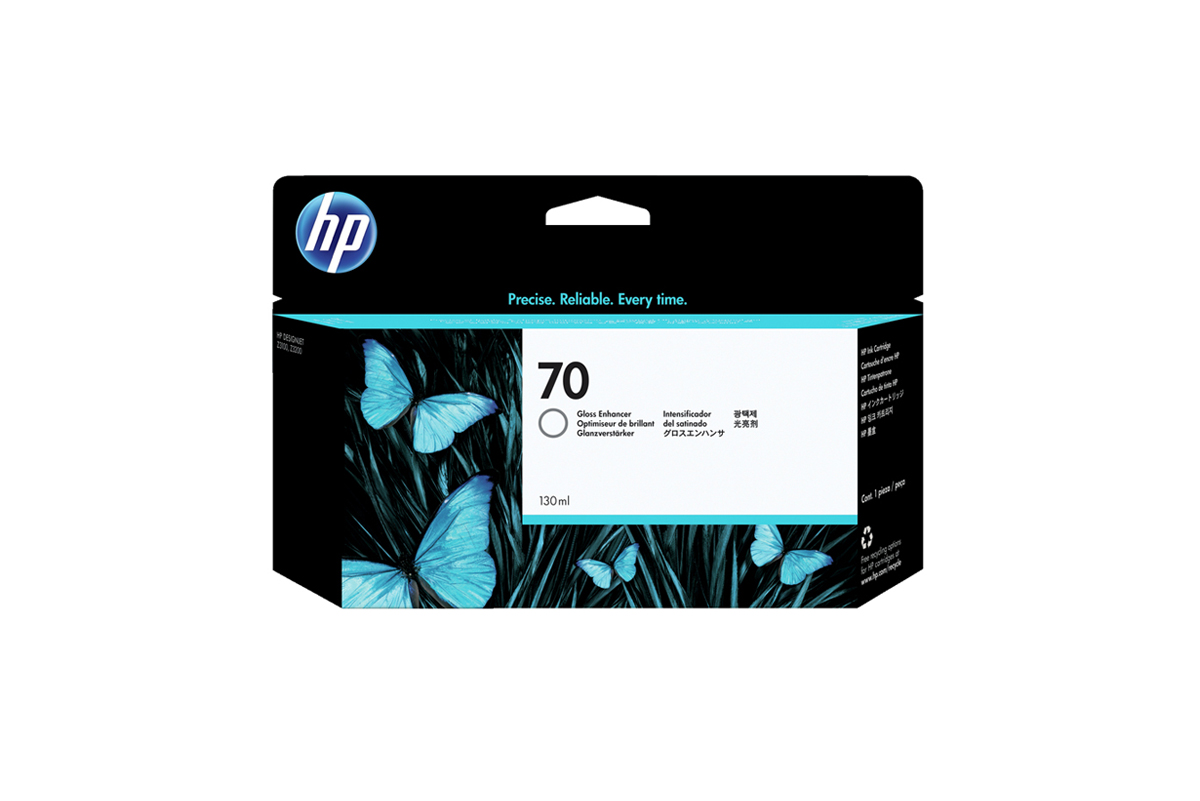 HP 70 DNJ Tintenpatrone Gloss Enhancer, 130 ml