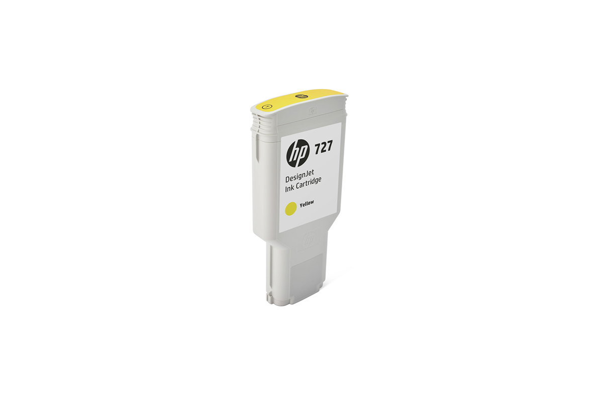 HP 727 DNJ Tintenpatrone Gelb, 300 ml