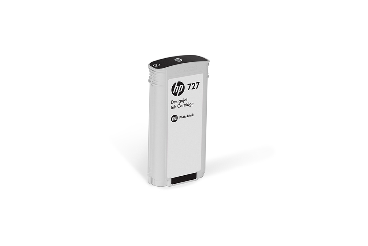 HP 727 DNJ Tintenpatrone Foto Schwarz, 130 ml