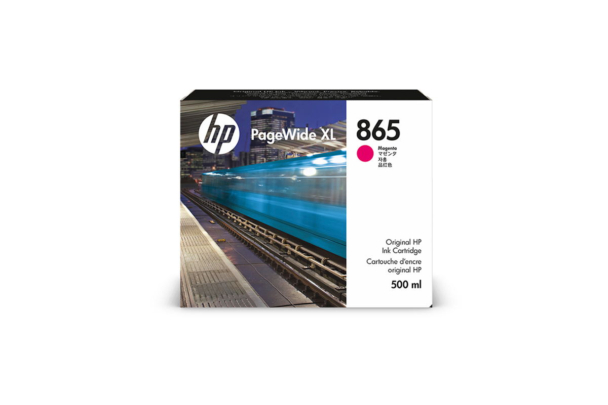 HP 865 PWXL Tintenpatrone Magenta, 500ml