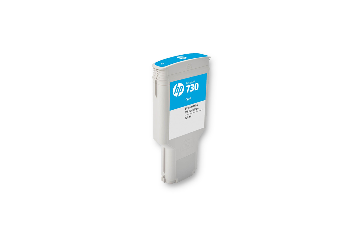 HP 730 DNJ Tintenpatrone Cyan, 300 ml