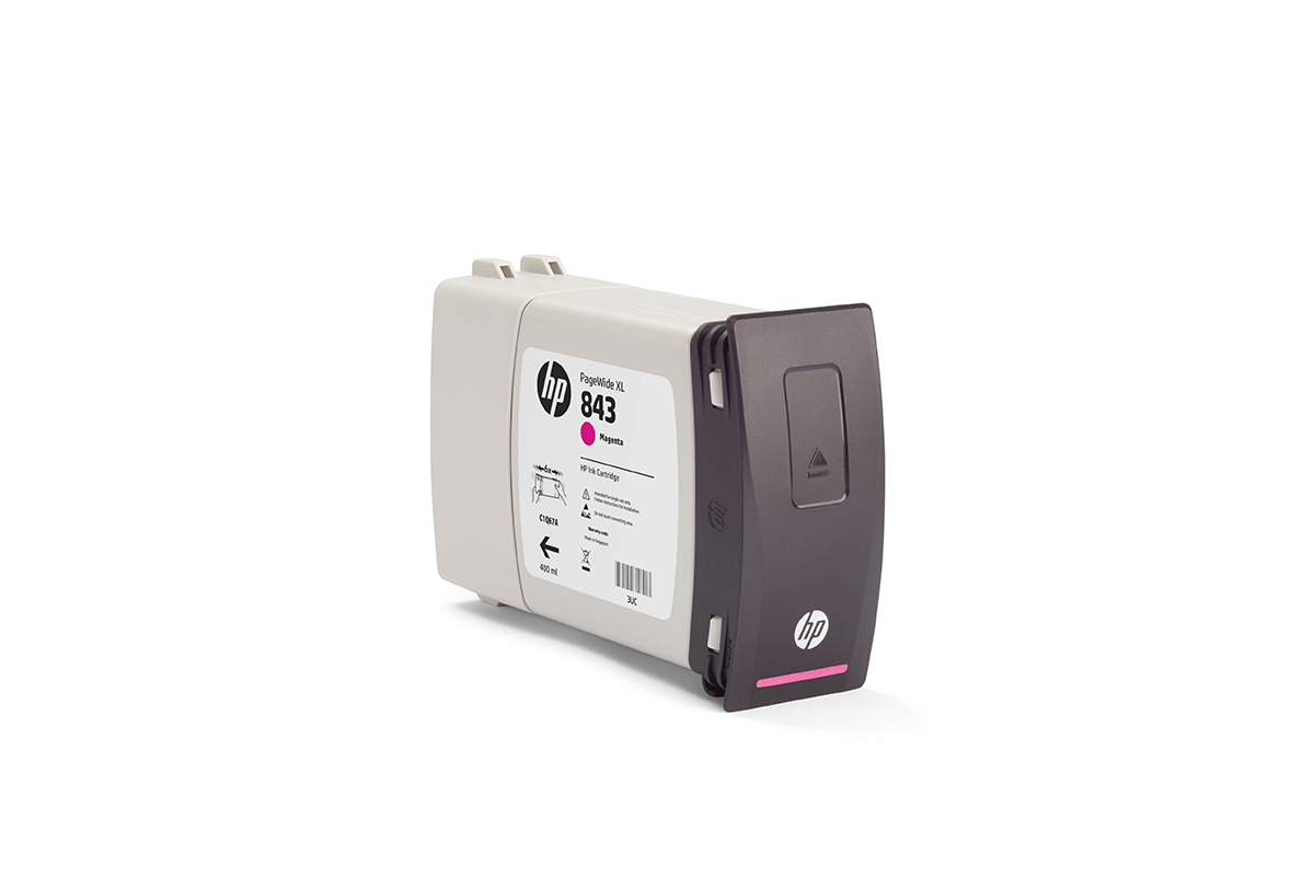 HP 843 PWXL Tintenpatrone Magenta, 400 ml