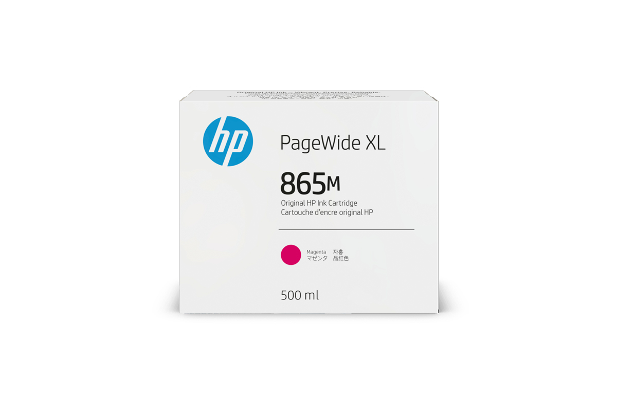 HP 865_M PWXL Tintenpatrone Magenta, 500 ml