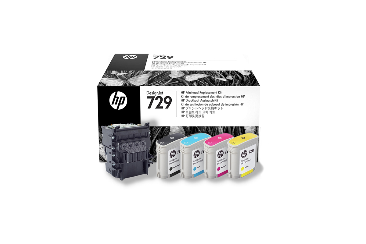 HP 729 Druckkopf Austausch Kit