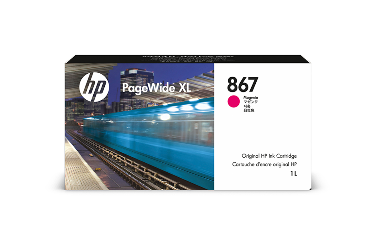 HP 867 PWXL Tintenpatrone Magenta, 1000 ml