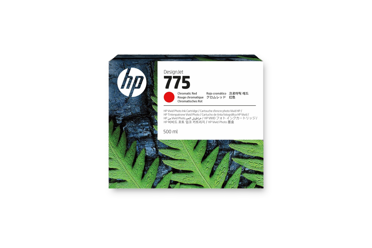 HP 775 DNJ Tintenpatrone Chromatisch Rot, 500 ml