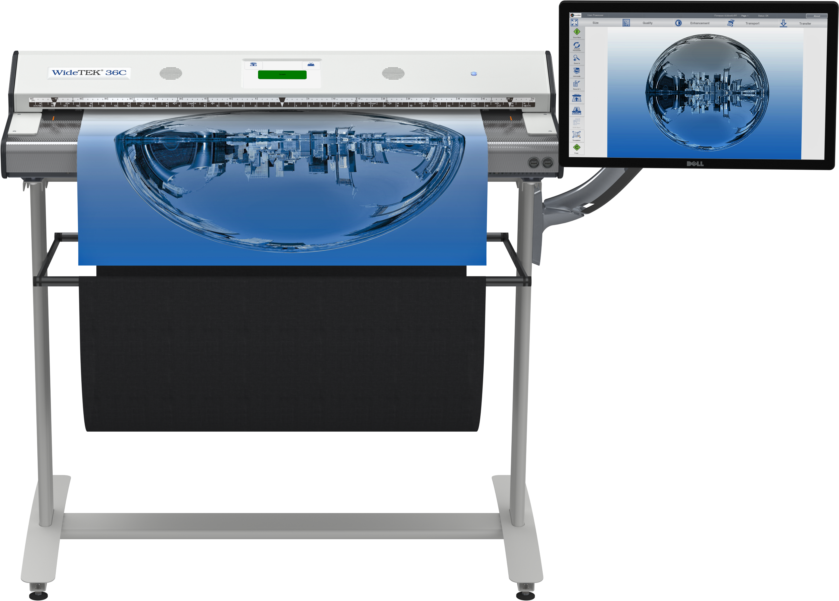 WideTEK 36CL Großformat Scanner