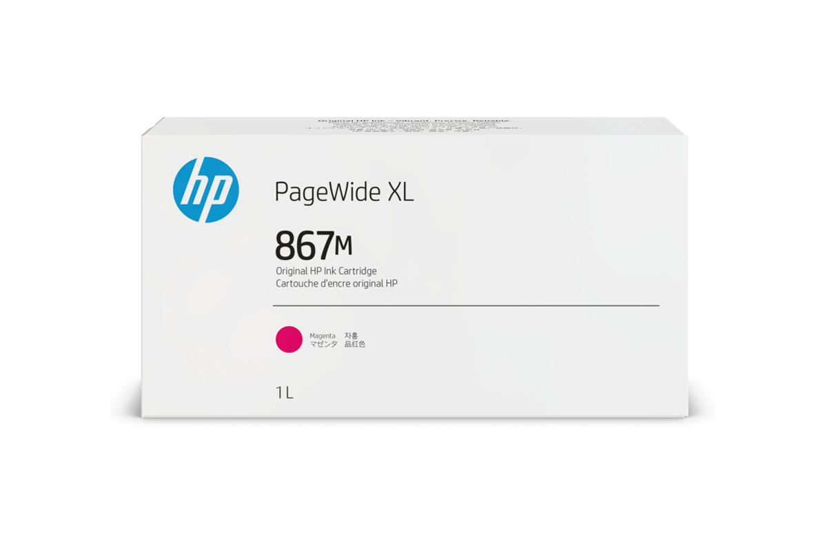 HP 867_M PWXL Tintenpatrone Magenta, 1000 ml