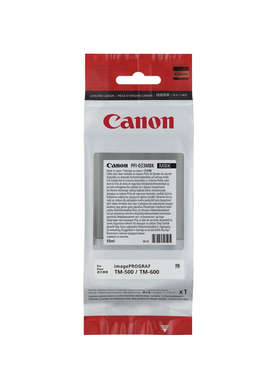 Canon Tinte PFI-033 - MBK - 55 ml