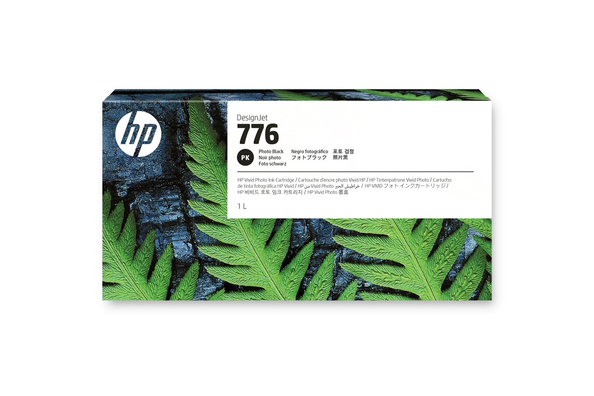 HP 776 DNJ Tintenpatrone Foto Schwarz, 1000 ml HP 776 DNJ Tintenpatrone Foto Schwarz, 1000 ml
