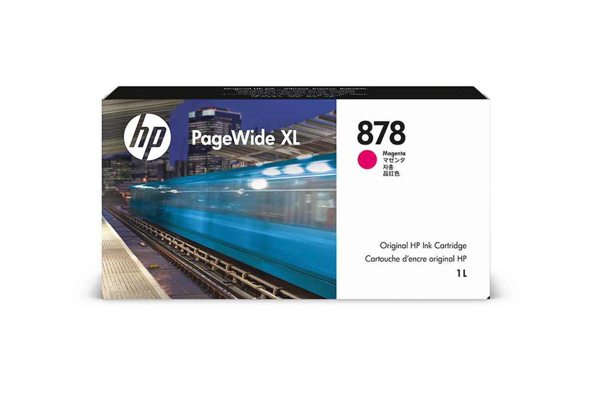 HP 878 PWXL Tintenpatrone Magenta, 1000 ml HP 878 PWXL Tintenpatrone Magenta, 1000 ml