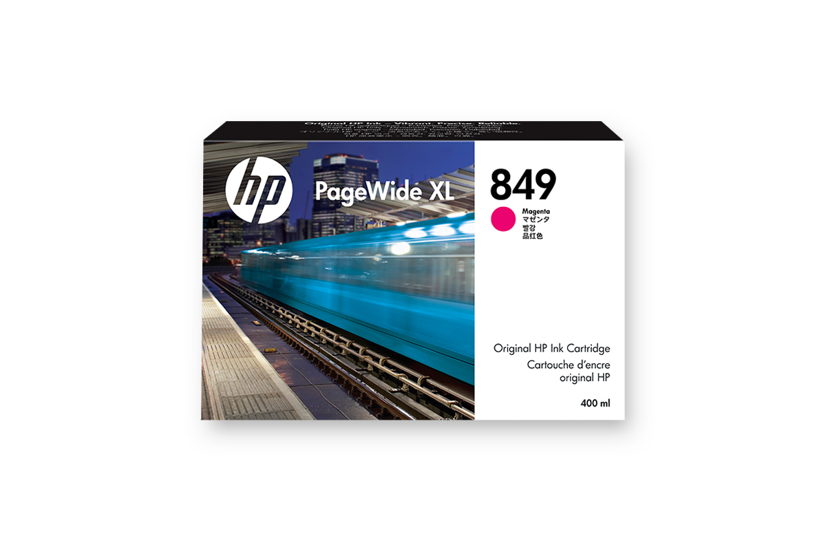 HP 849 PWXL Tintenpatrone Magenta, 400 ml