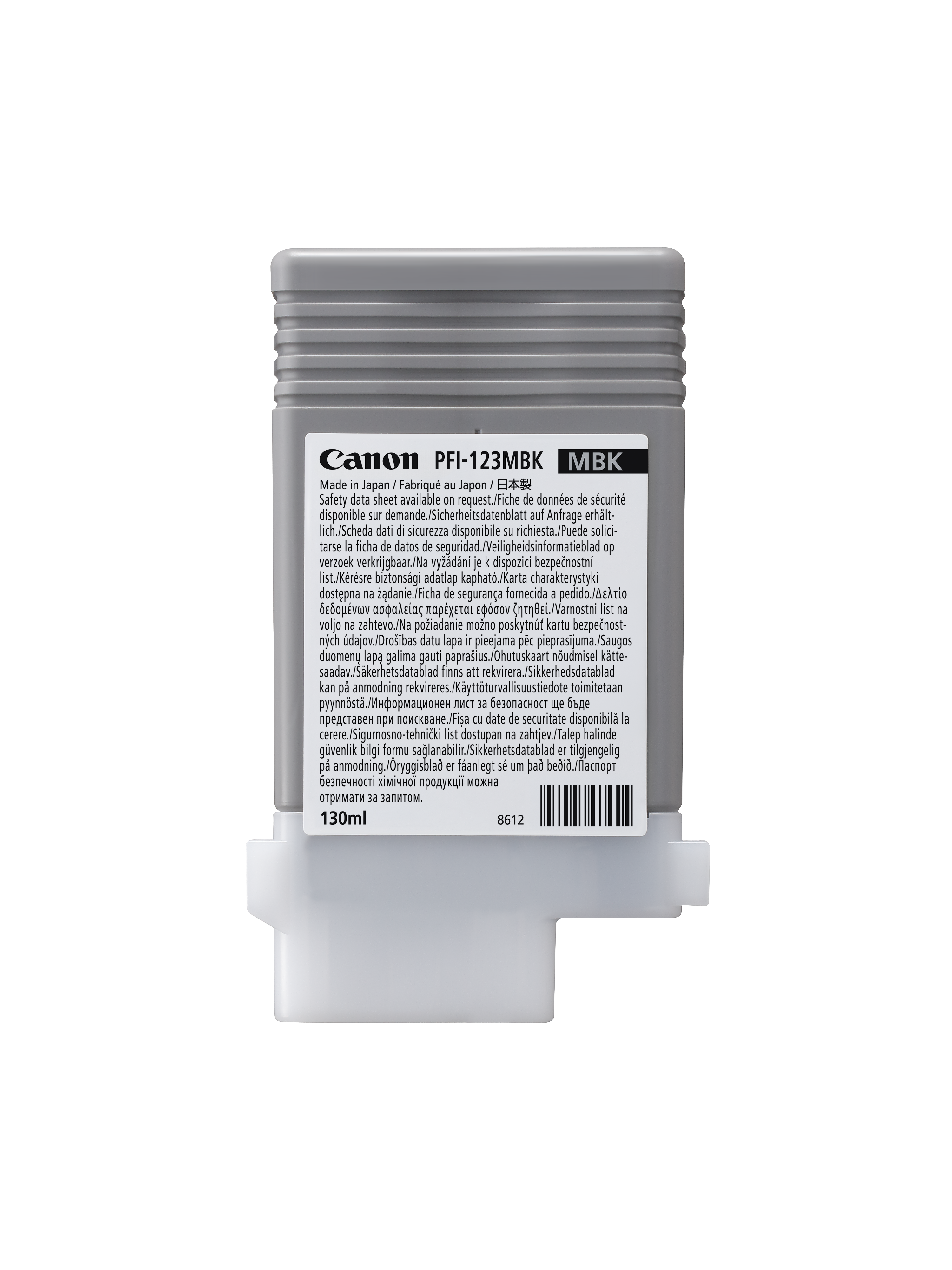 Canon Tinte PFI-123 - Mattschwarz - 130 ml