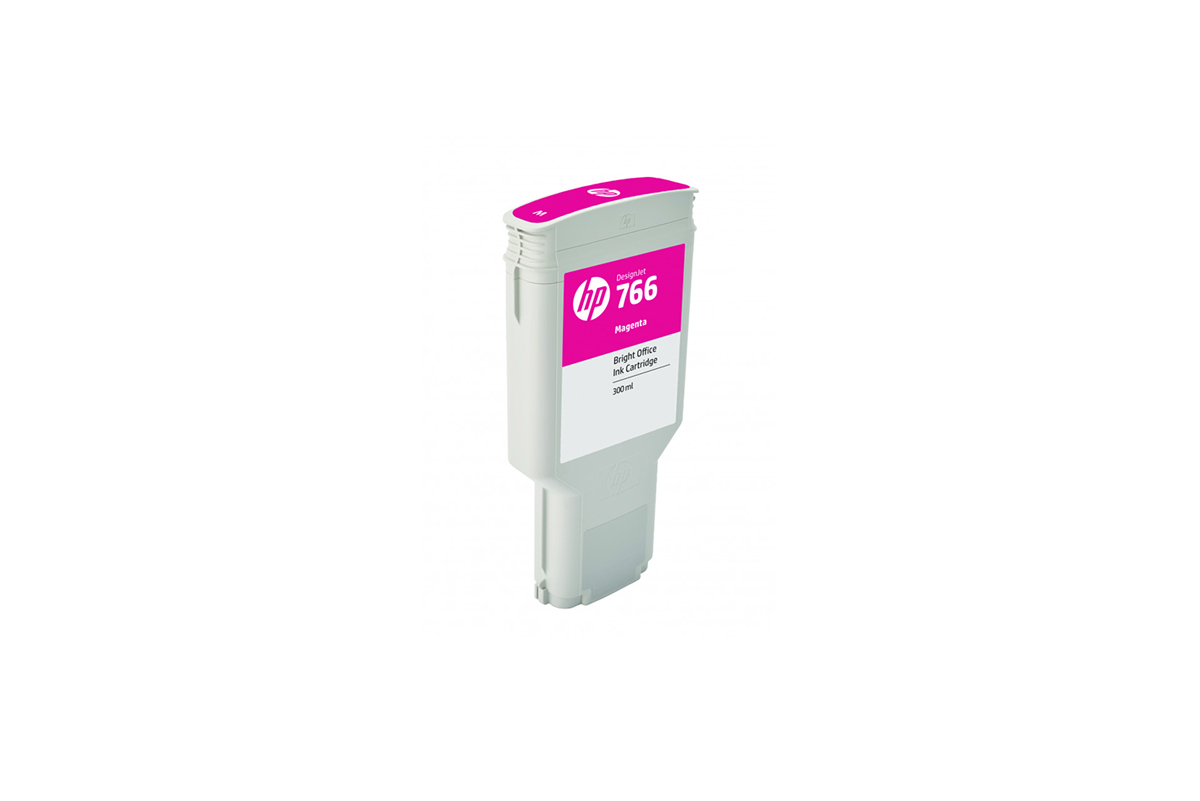 HP 766 DNJ Tintenpatrone Magenta, 300 ml