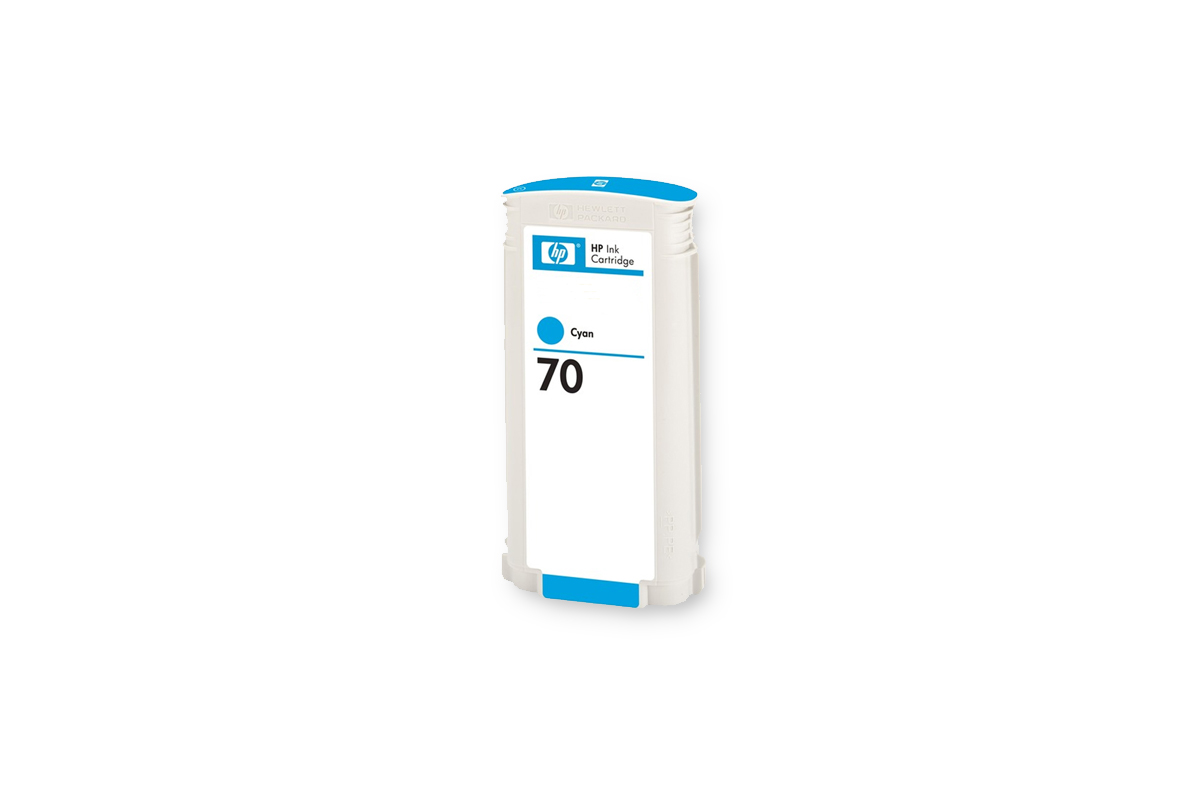 HP 70 DNJ Tintenpatrone Cyan, 130 ml