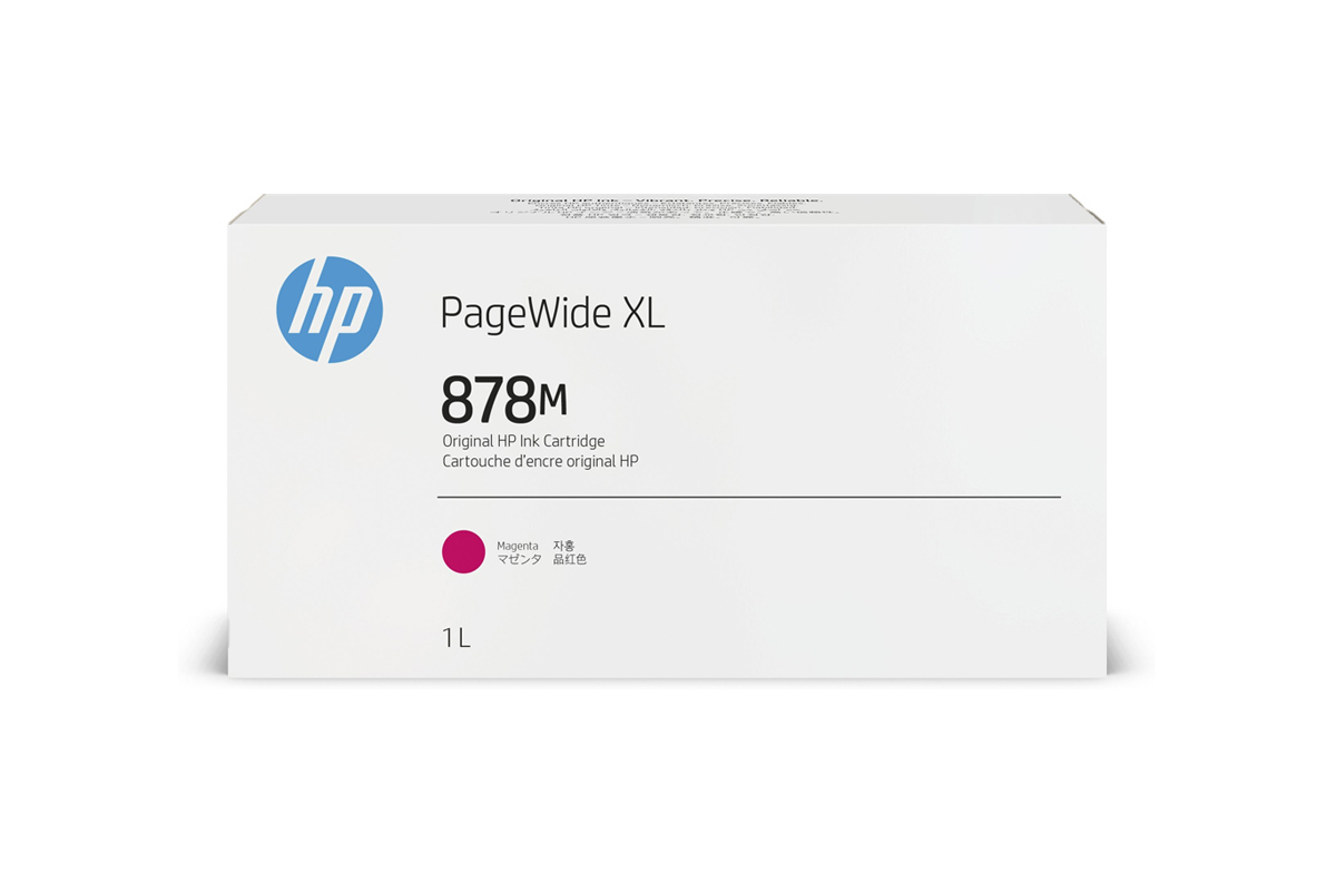 HP 878_M PWXL Tintenpatrone Magenta, 1000 ml