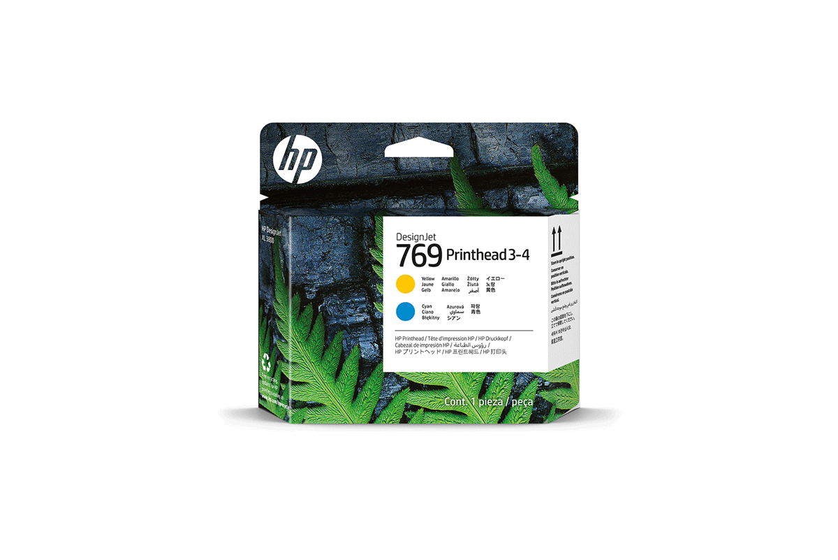 HP 769 DNJ - Druckkopf Gelb-Cyan