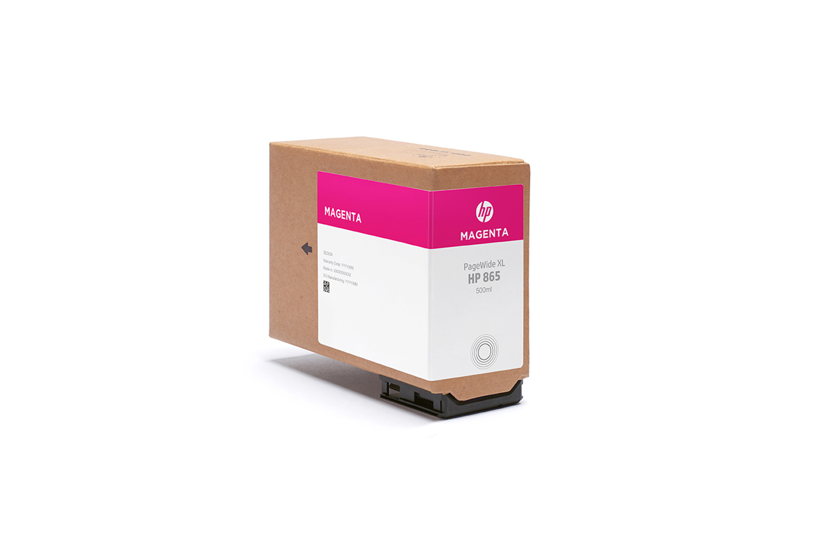 HP 865 PWXL Tintenpatrone Magenta, 500ml