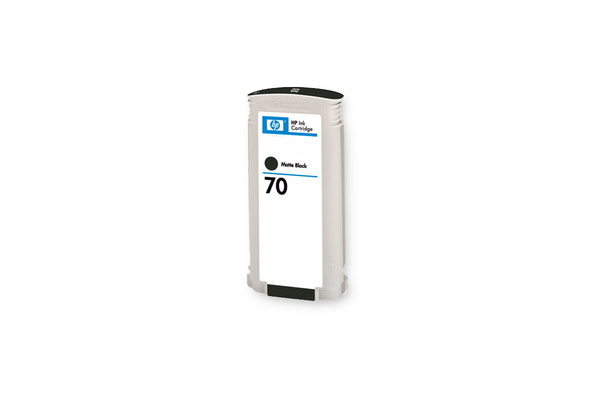 HP 70 DNJ Tintenpatrone Matt Schwarz, 130 ml