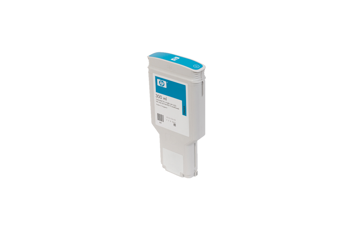 HP 772 DNJ Tintenpatrone Cyan, 300 ml