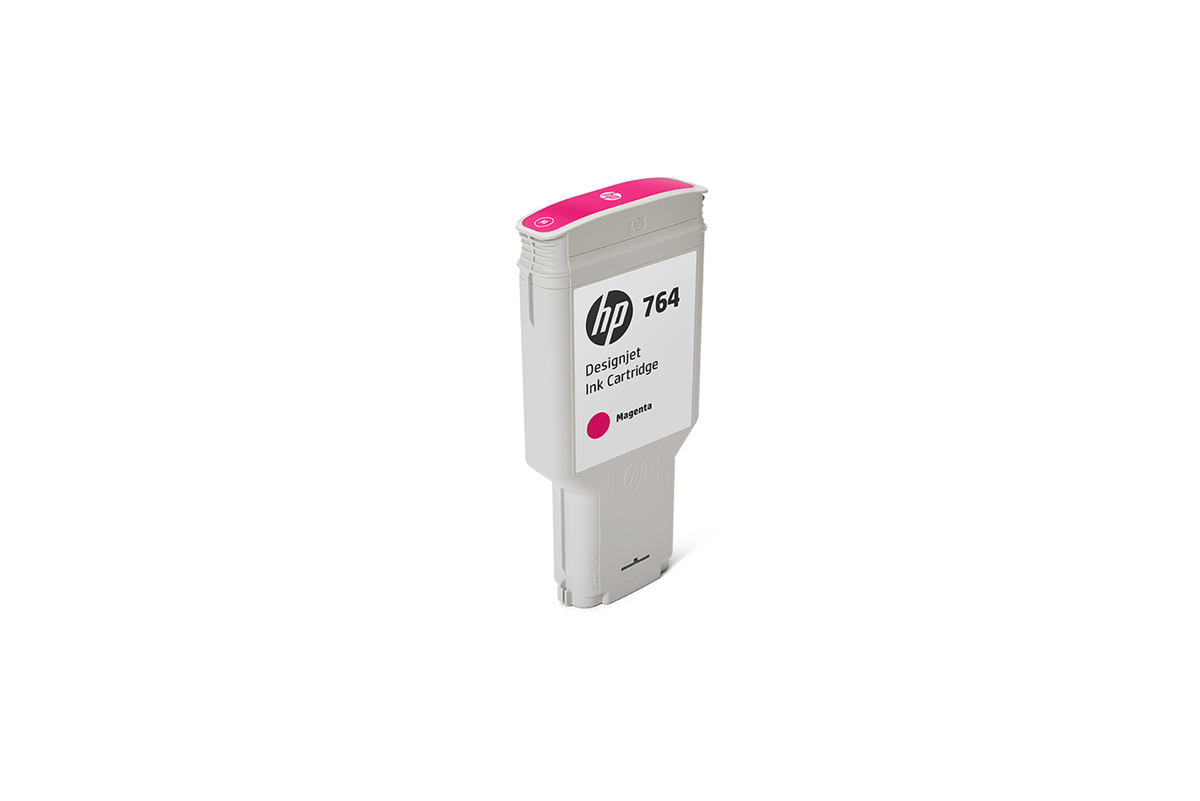 HP 764 DNJ Tintenpatrone Magenta, 300 ml