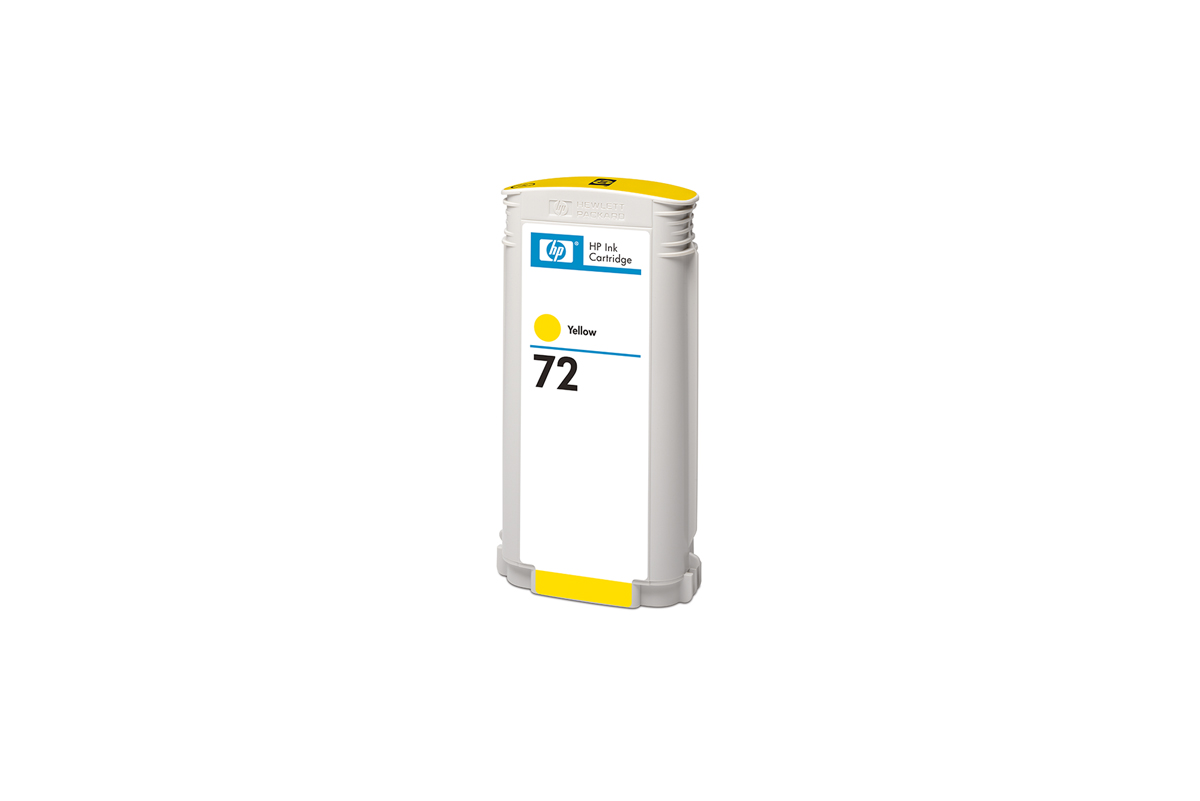 HP 72 DNJ Tintenpatrone Gelb, 130 ml
