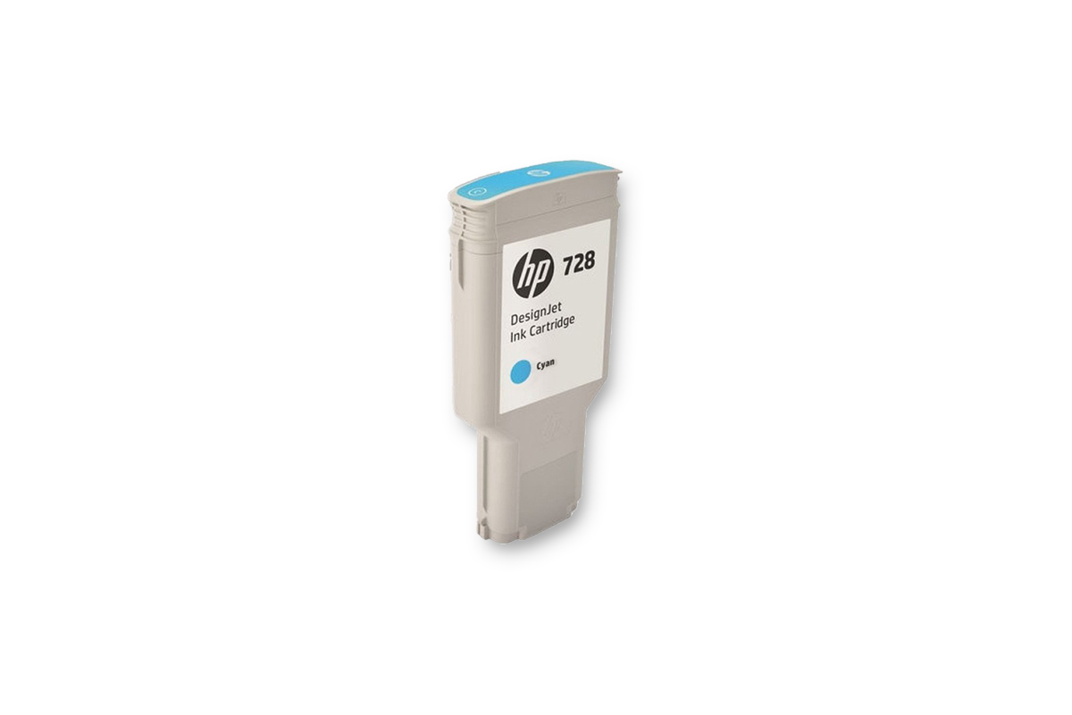 HP 728 DNJ Tintenpatrone Cyan, 300 ml