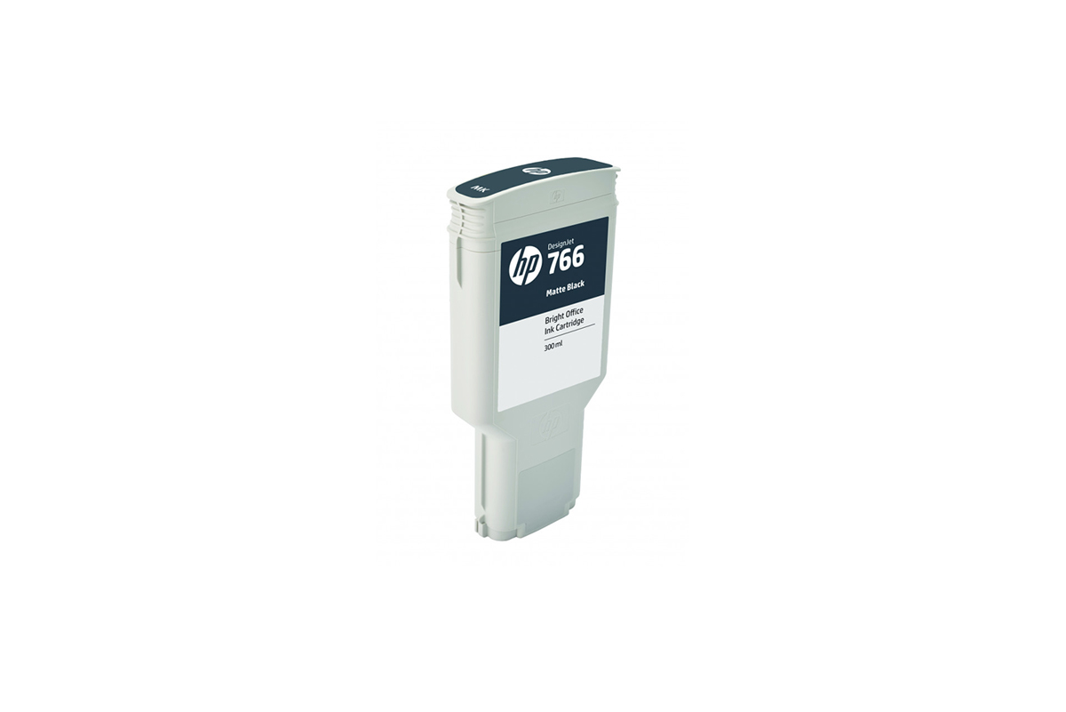 HP 766 DNJ Tintenpatrone Matt Schwarz, 300 ml